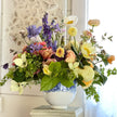 designers choice arrangement in ceramic vase
