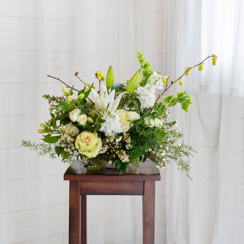 Garden Style Sympathy Arrangement